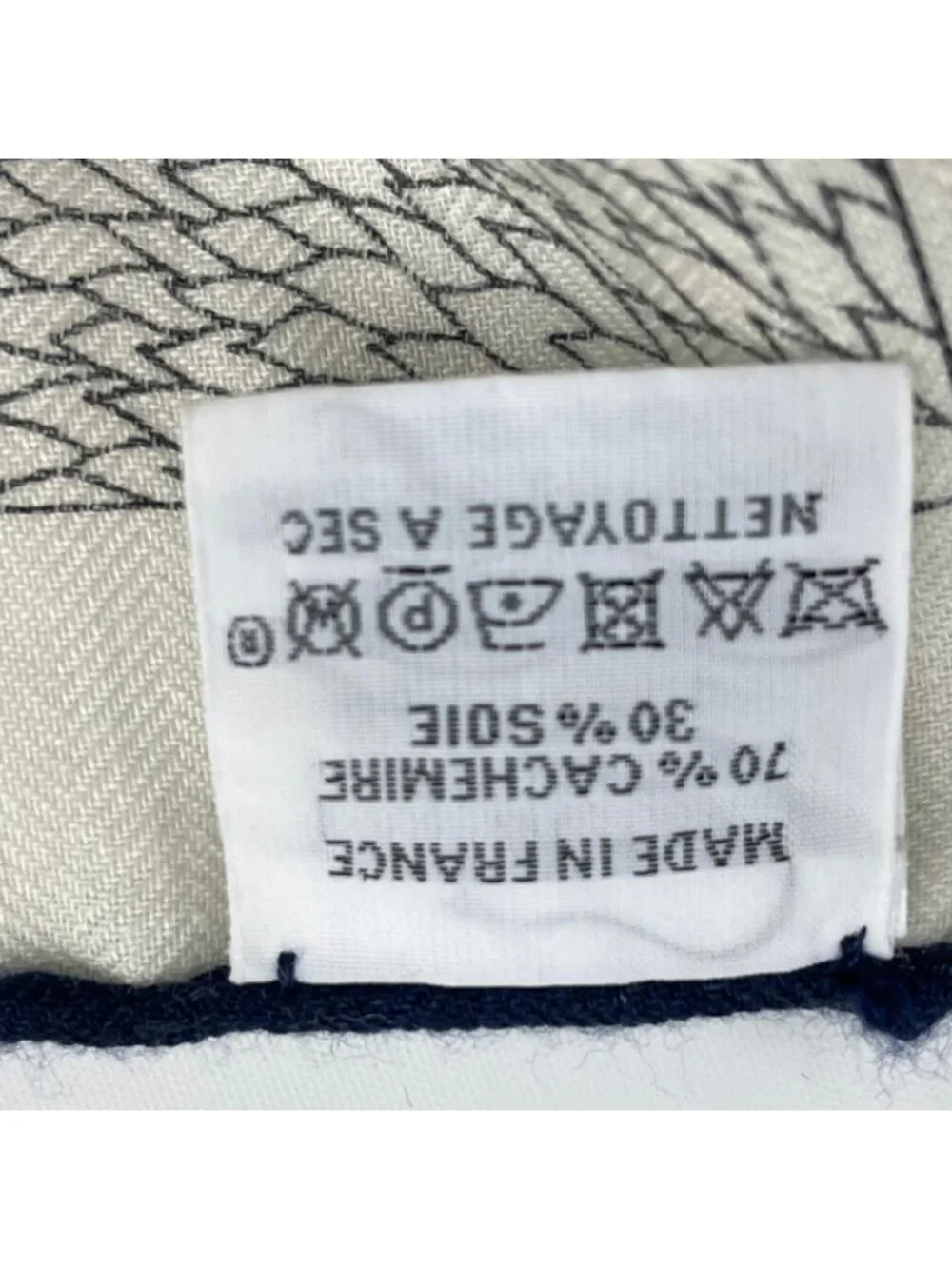 Hermes Scarf Carre 140 Large Geant Natural Return Cashmere Multicolor - Picture 8 of 8